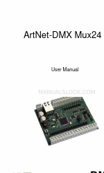 Artistic Licence DMX4ALL ArtNet-DMX Mux24 Manuale d'uso