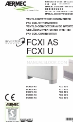 AERMEC FCXI 30 U Manual de utilização e instalação