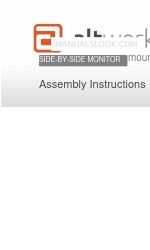 Altwork SIDE-BY-SIDE MONITOR Manual de instrucciones de montaje