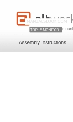 Altwork TRIPLE MONITOR Manual Petunjuk Perakitan