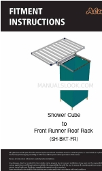 Alu-Cab SH-BKT-FR Інструкція з монтажу
