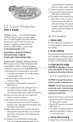 artograph EZ Tracer User Manual