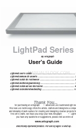 artograph LightPad Series Kullanıcı Kılavuzu