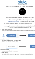 Alula Connect+ Panduan Pengaturan Perangkat Keras