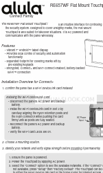 Alula RE657WF Manual