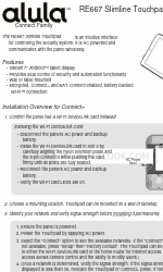 Alula RE667 Manual
