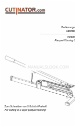 Cutinator LX-080 Operation Manual