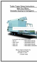 Aluma Tower Company TM52-60 Anleitung Handbuch