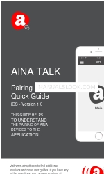 AINA PTT Voice Responder Emparejamiento de dispositivos Manual rápido