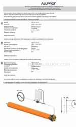 Aluprof AM45 Manual Pemrograman