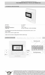 Aluprof DC 448 Manual Pemrograman