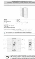 Aluprof DC1675 Petunjuk Pemrograman