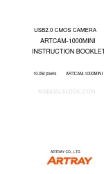 ARTRAY 1000MINI Series Manual de instrucciones