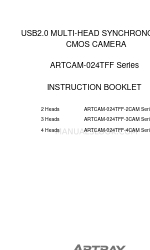 ARTRAY ARTCAM-024TFF Series Gebrauchsanweisung