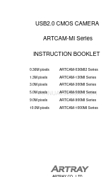 ARTRAY ARTCAM-036MI2 Series Instrukcja obsługi