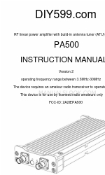 DL4KA DIY599.com PA500 Gebrauchsanweisung