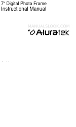 Aluratek ADPF07SF Instructional Manual