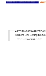 ARTRAY ARTCAM-990SWIR-TEC-CL Setting Manual