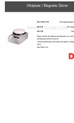 DLAB Scientific Instrument MS-H280-Pro Manual do utilizador