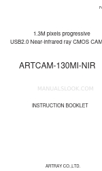 ARTRAY ARTCAM-130MI-NIR Gebrauchsanweisung