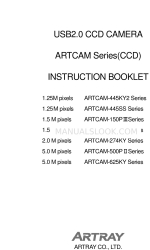 ARTRAY ARTCAM-150P III Series Буклет с инструкциями