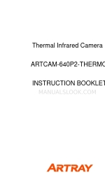 ARTRAY ARTCAM-640P2-THERMO Talimat Kitapçığı