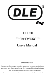 DLE DLE-20RA Gebruikershandleiding