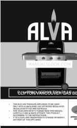 Alva VANCOUVER Manual de instruções