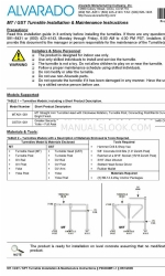 Alvarado GST Installation & Maintenance Instructions