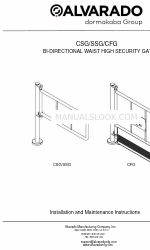 Alvarado CFG Installation And Maintenance Instructions Manual