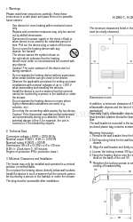 AKO H 260/2 Dados técnicos