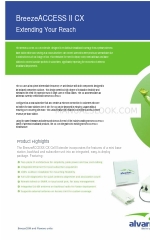 Alvarion BreezeACCESS II CX Specifiche tecniche