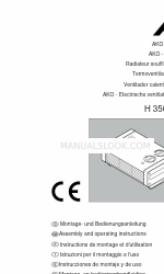 AKO H 350 TSM Montaj ve Kullanım Talimatları