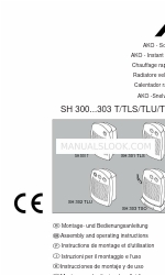 AKO SH 300 T 조립 및 작동 지침