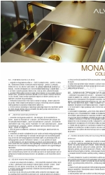 Alveus MONARCH Series Instruções de manutenção