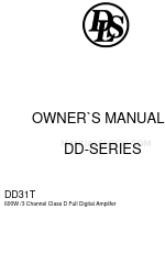 DLS DD31T Owner's Manual