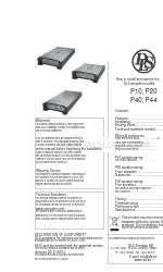 DLS P20 How To Install And Operate