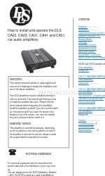 DLS CA22 Installation und Bedienung