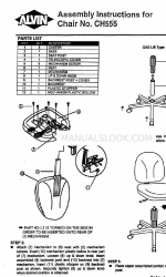 Alvin CH555 조립 지침
