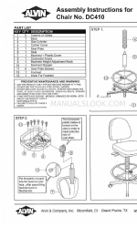 Alvin Chair DC410 Montageanleitung