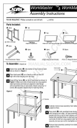 Alvin WorkMaster Jr. WMJ-4-XB 조립 지침