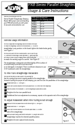 Alvin PXB Series Petunjuk Penggunaan