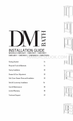 DM Bath DMV60DS Installationshandbuch