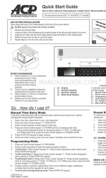 ACP MDC12YA2 Schnellstart-Handbuch