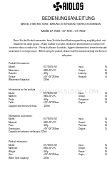 Aiolos 67.7051 Instrukcja obsługi