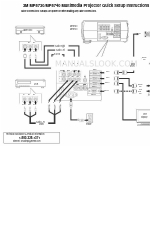 3M Multimedia Projector MP8730 Посібник із швидкого старту