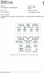 aion ZIRCON SILICON FUZZ Manuel