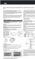 AKO 15223 Краткое руководство по эксплуатации