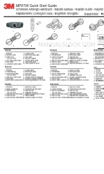 3M Multimedia Projector MP8790 Schnellstart-Handbuch