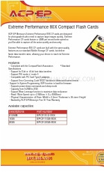 ACP-EP Memory ACP-EP Product Sheet